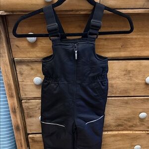 Swiss Tech Black Kids Overalls